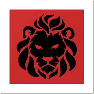Lion Tattoo Posters and Art